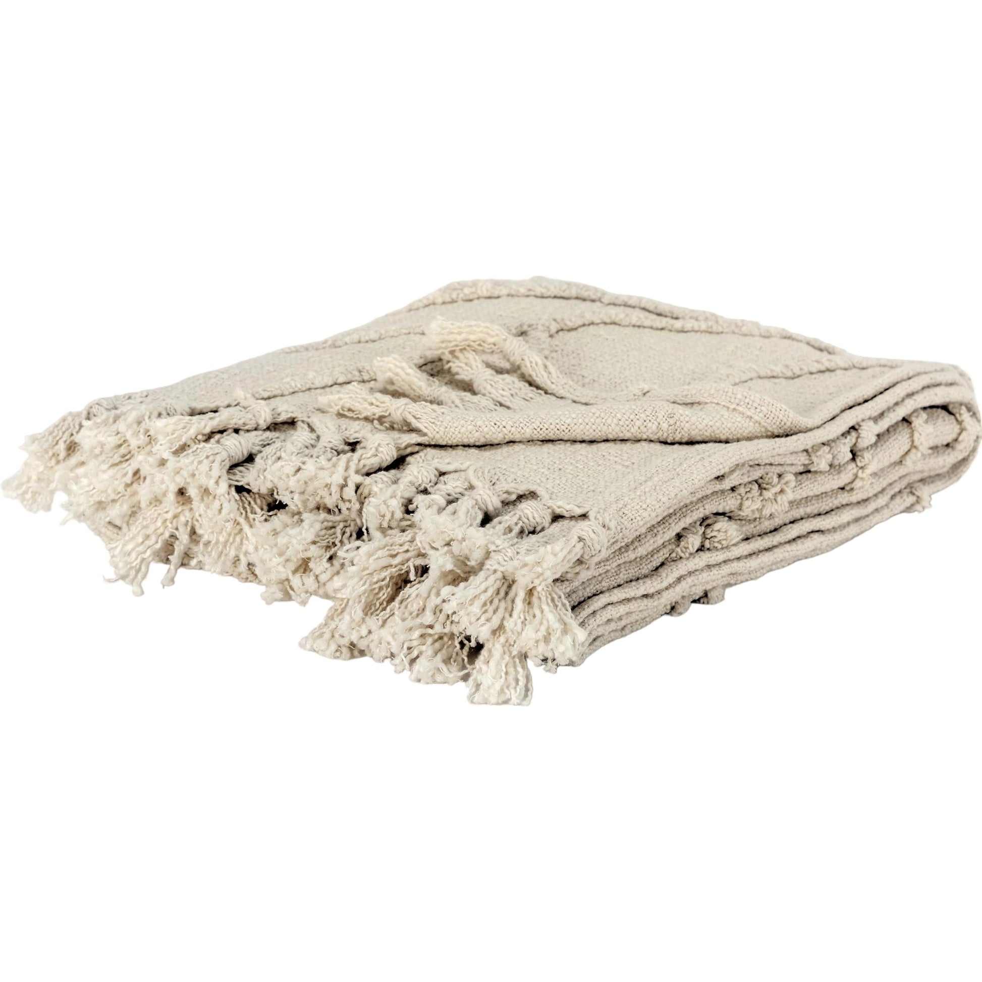 Silverdale Throw by HedgeApple Essentials. Made from woven textured cotton in a modern style.