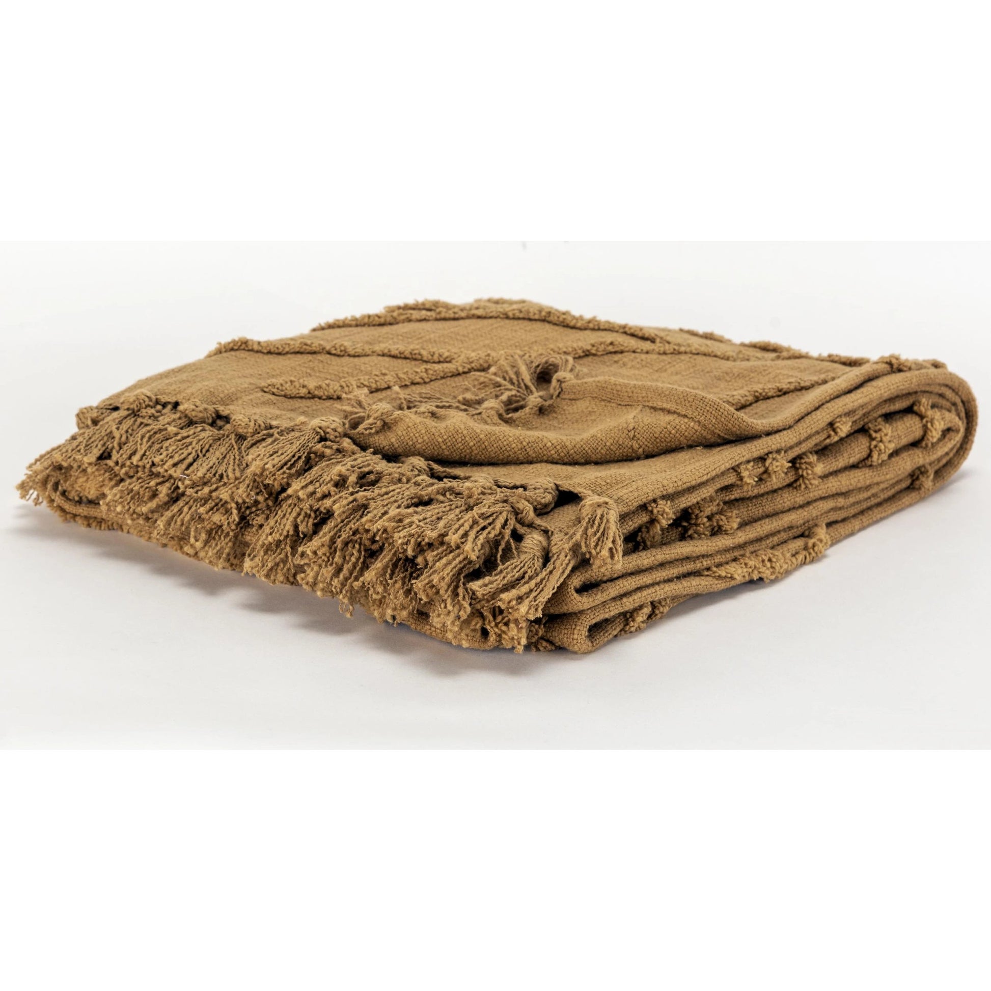 Silverdale Throw by HedgeApple Essentials. Made from woven textured cotton in a modern style.