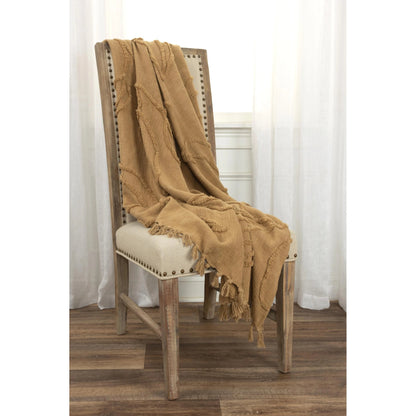 Silverdale Throw by HedgeApple Essentials. Made from woven textured cotton in a modern style.