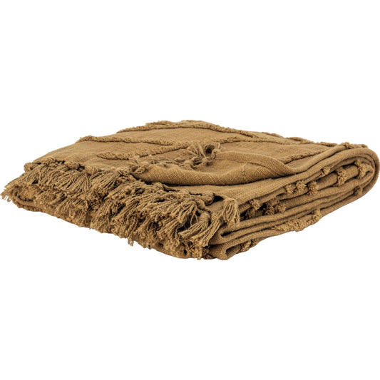 Silverdale Throw by HedgeApple Essentials. Made from woven textured cotton in a modern style.