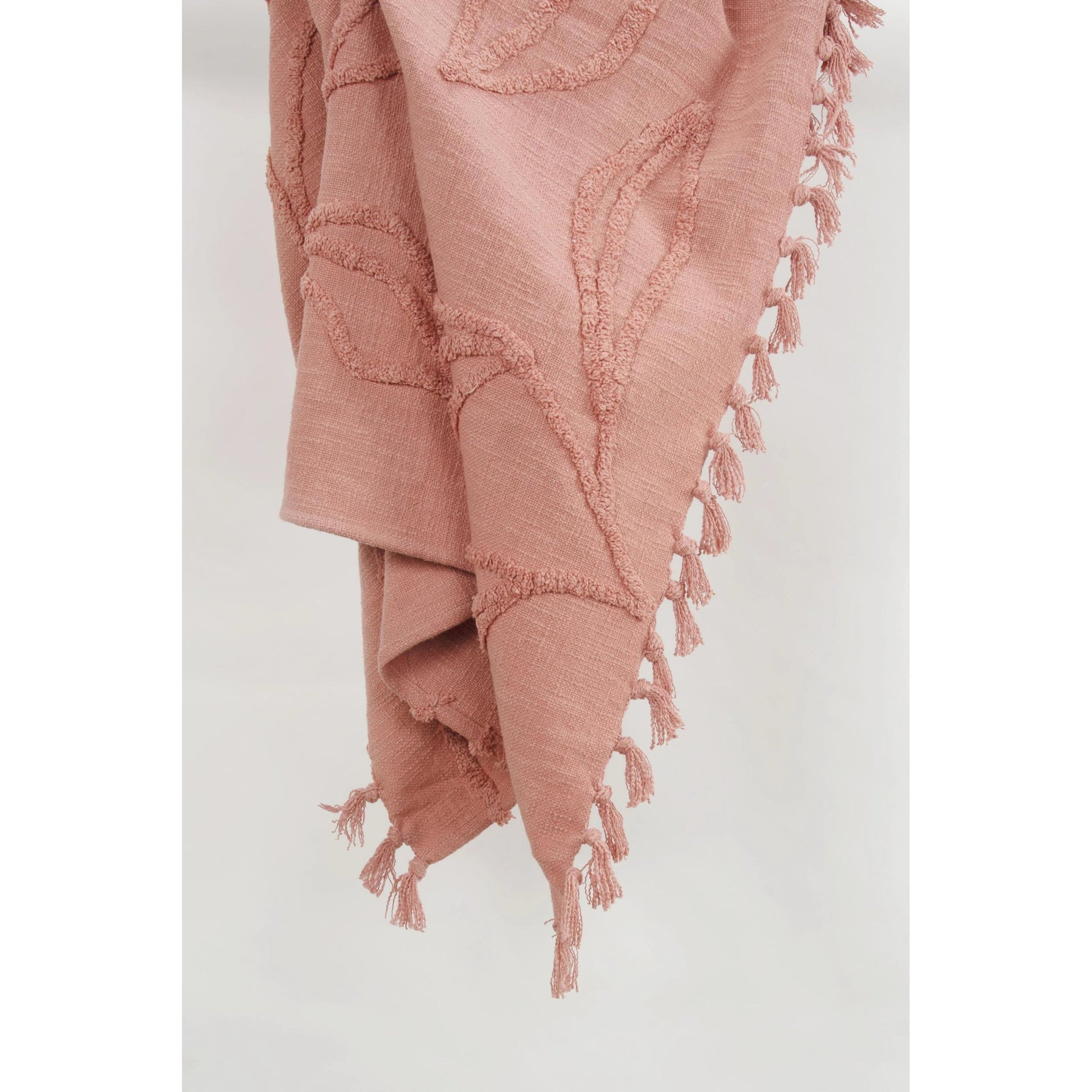 Silverdale Throw by HedgeApple Essentials. Made from woven textured cotton in a modern style.