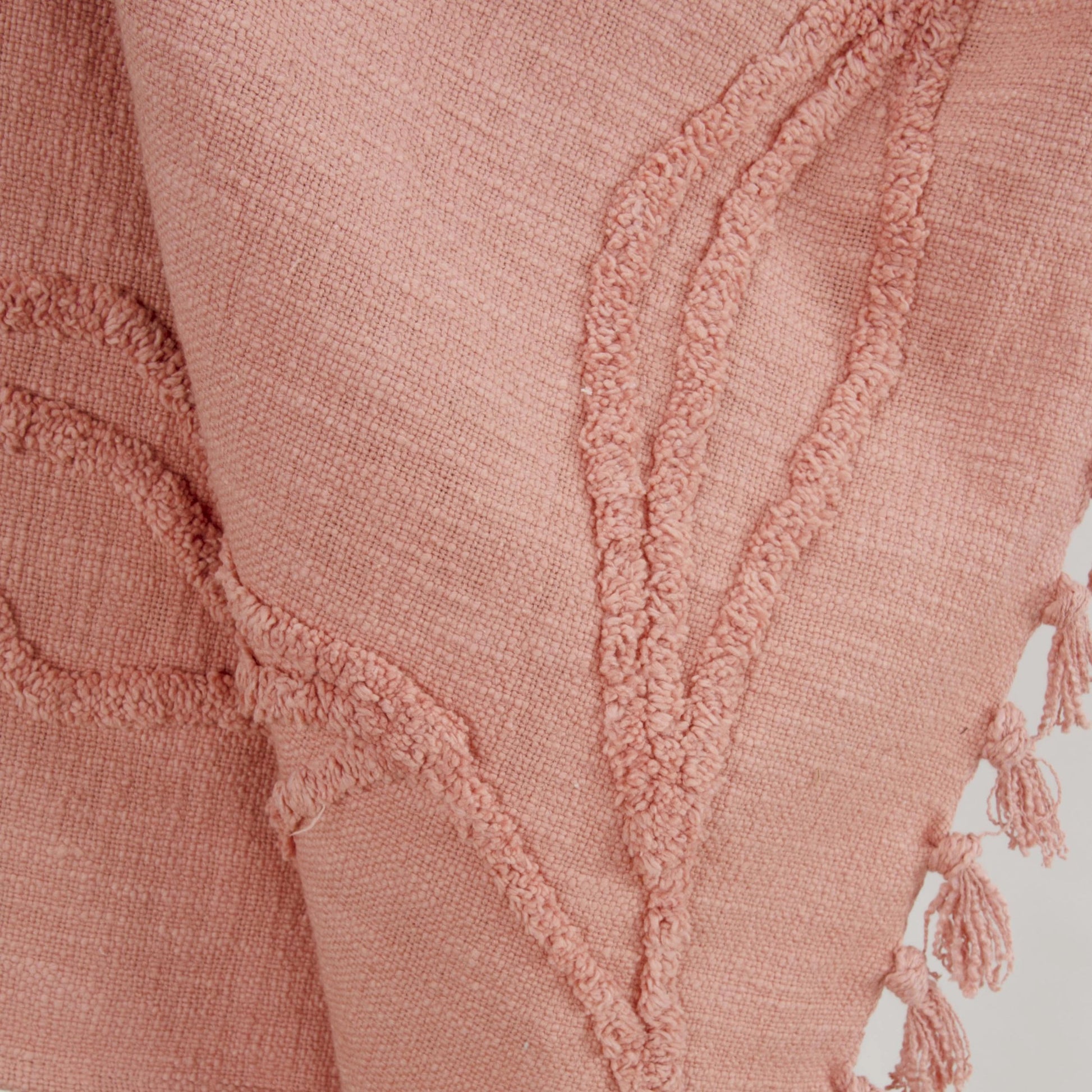 Silverdale Throw by HedgeApple Essentials. Made from woven textured cotton in a modern style.