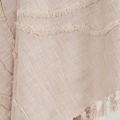 Silverdale Throw by HedgeApple Essentials. Made from woven textured cotton in a modern style.