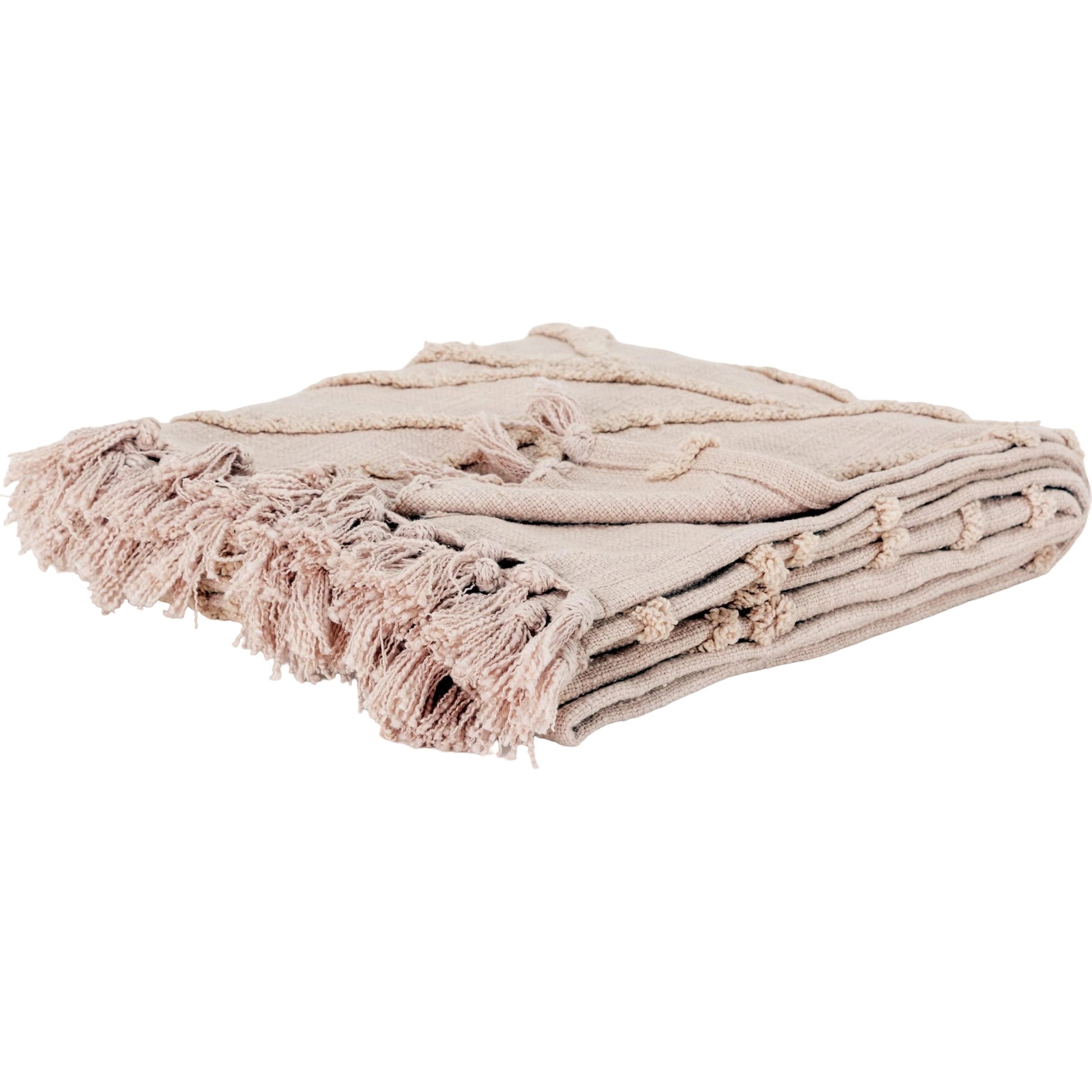 Silverdale Throw by HedgeApple Essentials. Made from woven textured cotton in a modern style.