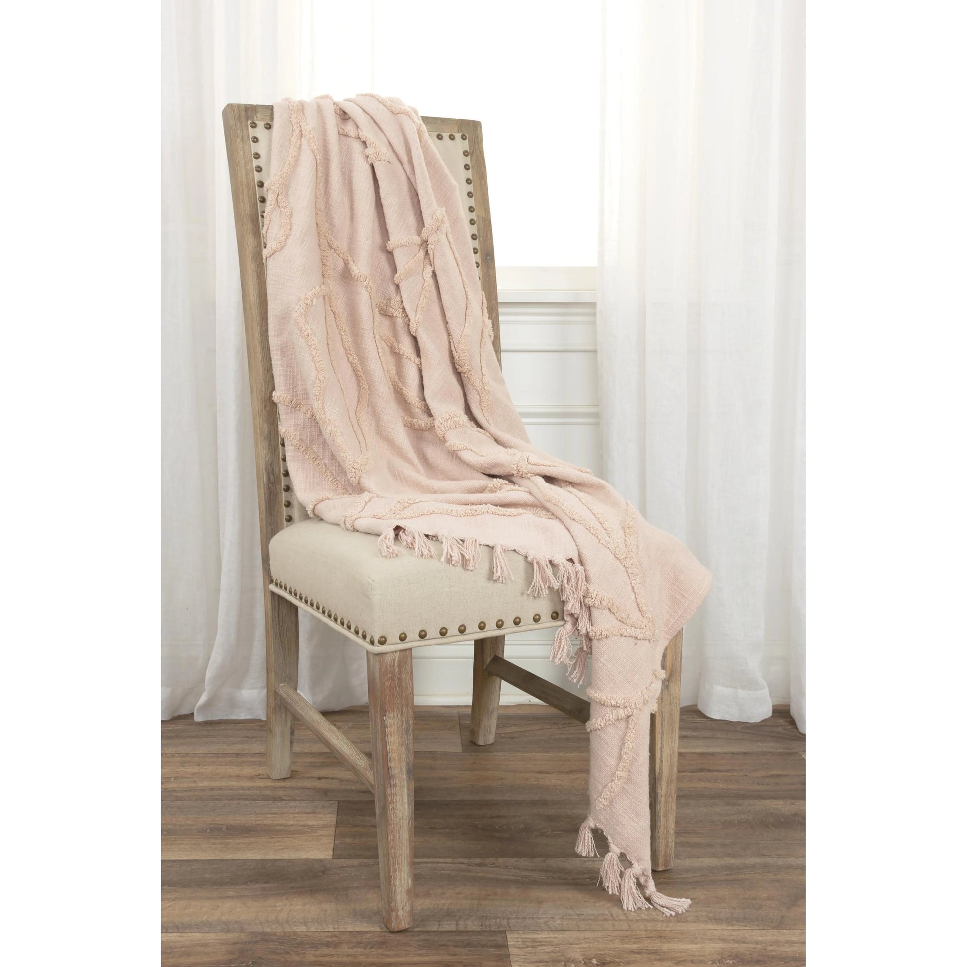 Silverdale Throw by HedgeApple Essentials. Made from woven textured cotton in a modern style.