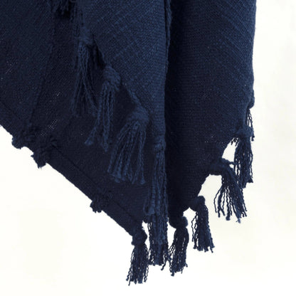 Silverdale Throw by HedgeApple Essentials. Made from woven textured cotton in a modern style.