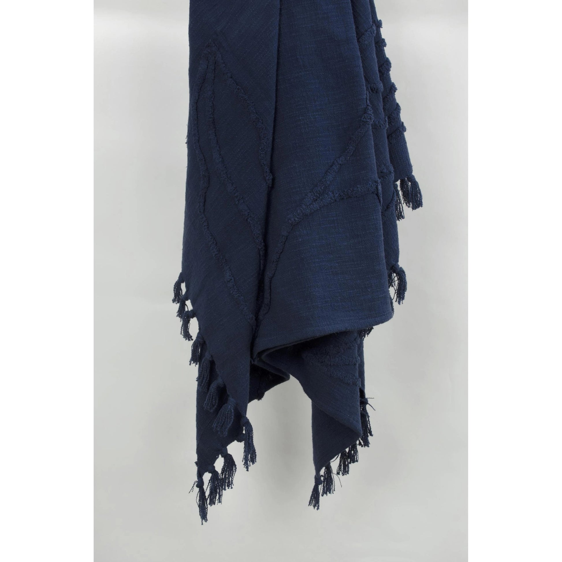 Silverdale Throw by HedgeApple Essentials. Made from woven textured cotton in a modern style.