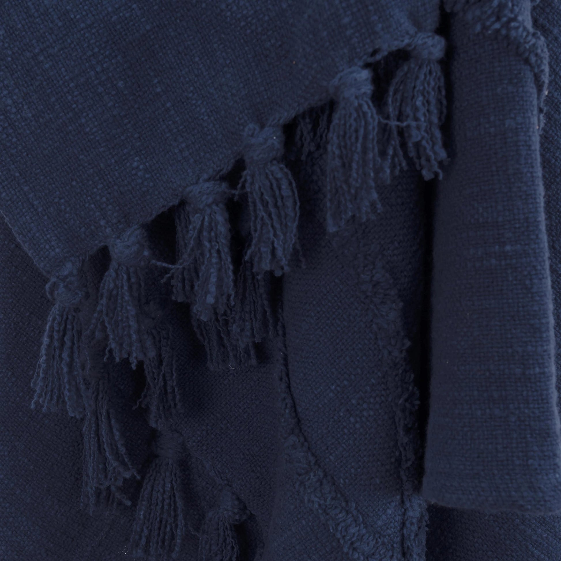 Silverdale Throw by HedgeApple Essentials. Made from woven textured cotton in a modern style.
