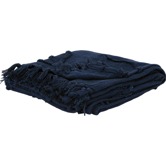 Silverdale Throw by HedgeApple Essentials. Made from woven textured cotton in a modern style.