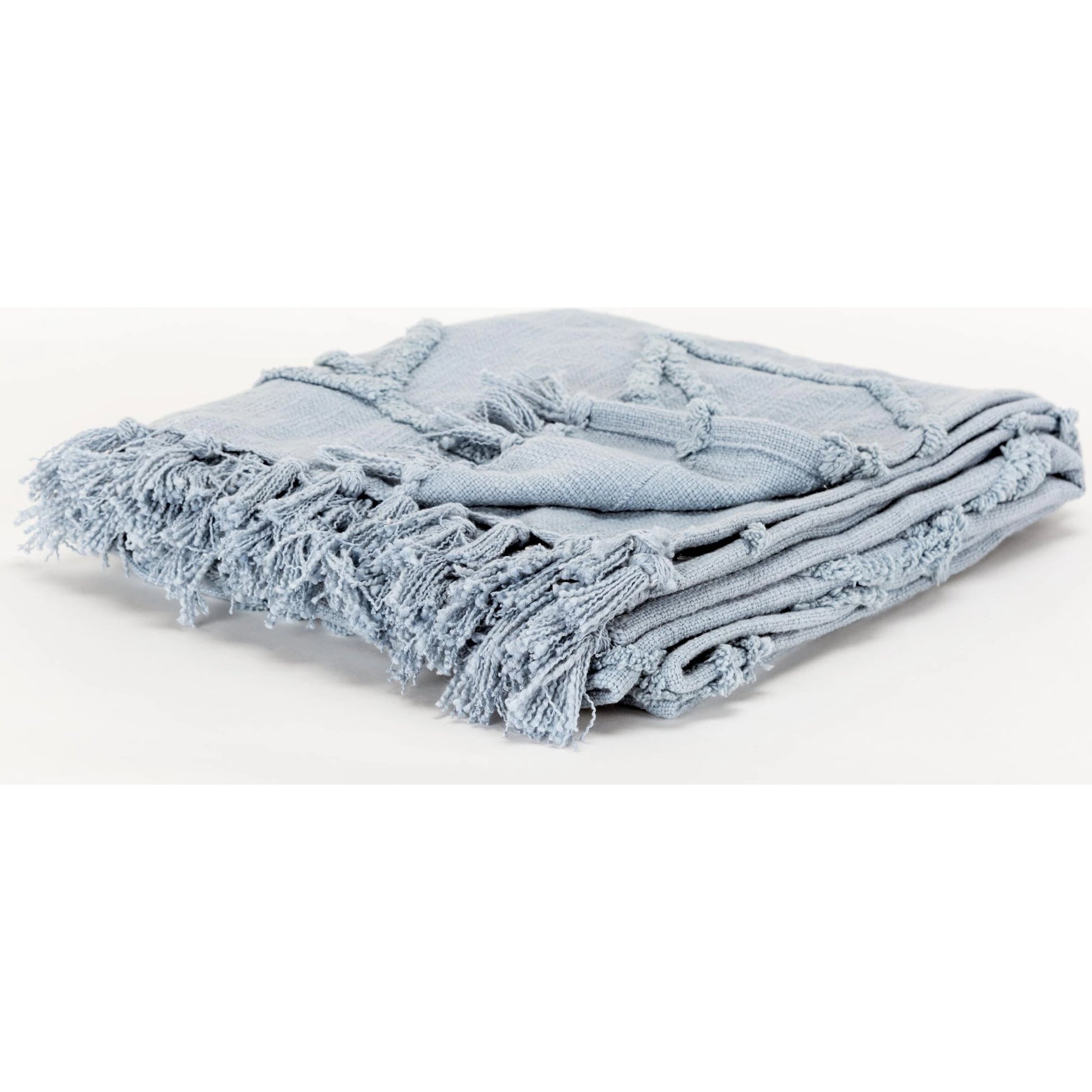 Silverdale Throw by HedgeApple Essentials. Made from woven textured cotton in a modern style.