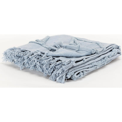 Silverdale Throw by HedgeApple Essentials. Made from woven textured cotton in a modern style.