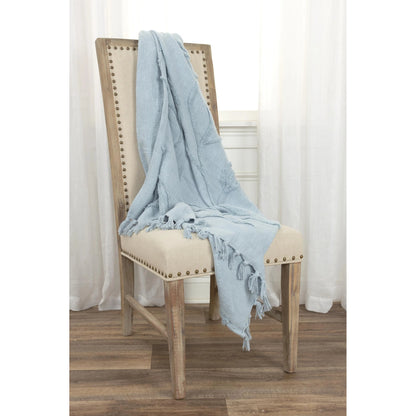 Silverdale Throw by HedgeApple Essentials. Made from woven textured cotton in a modern style.