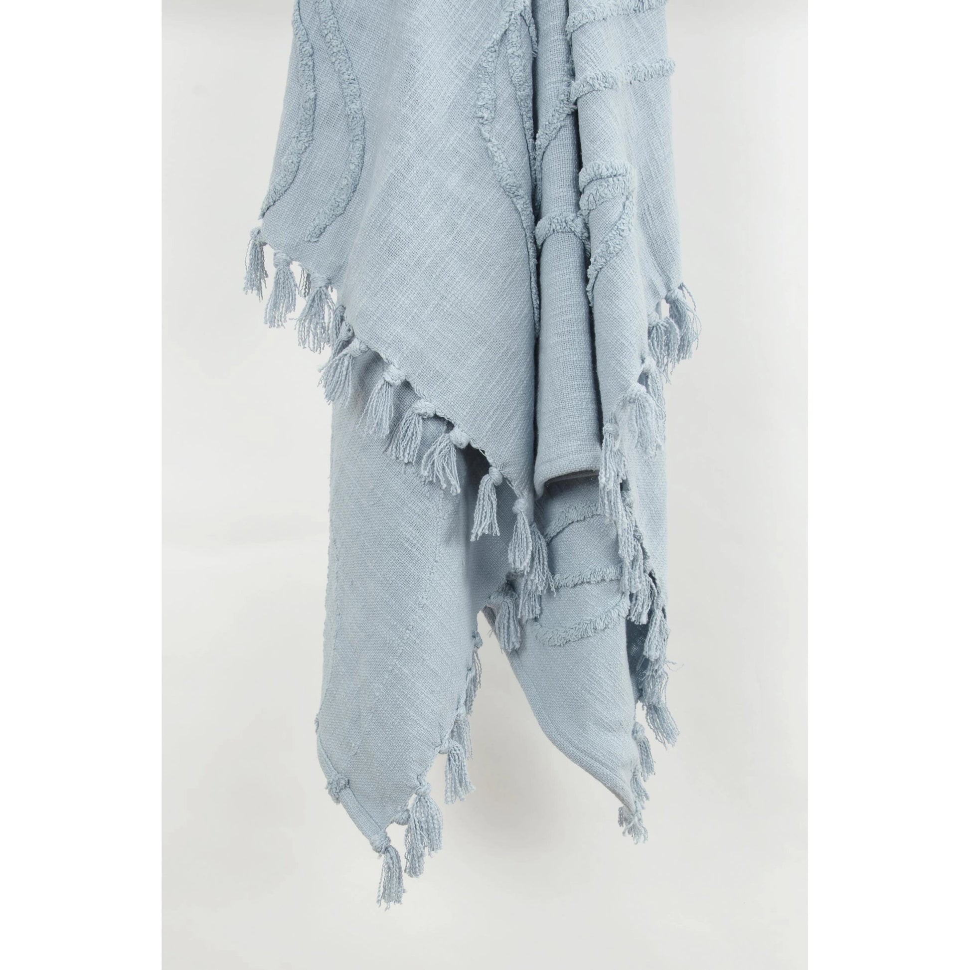 Silverdale Throw by HedgeApple Essentials. Made from woven textured cotton in a modern style.
