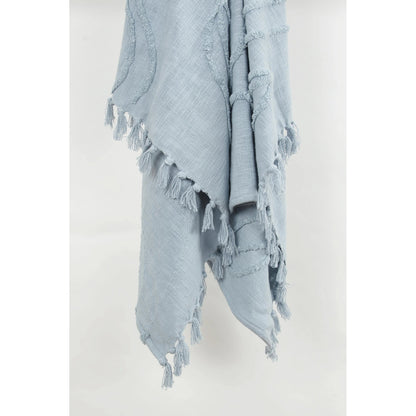 Silverdale Throw by HedgeApple Essentials. Made from woven textured cotton in a modern style.