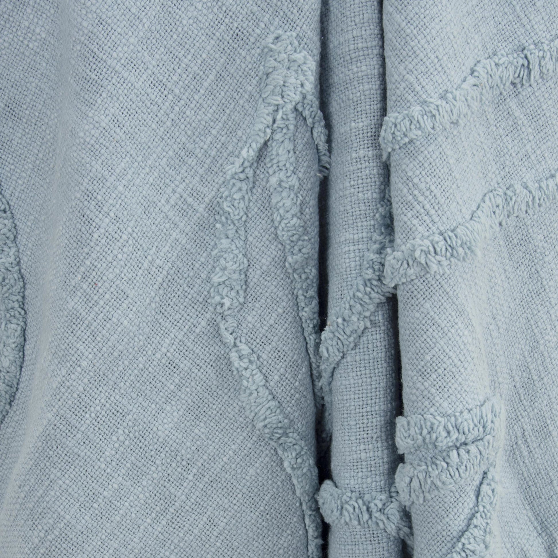 Silverdale Throw by HedgeApple Essentials. Made from woven textured cotton in a modern style.