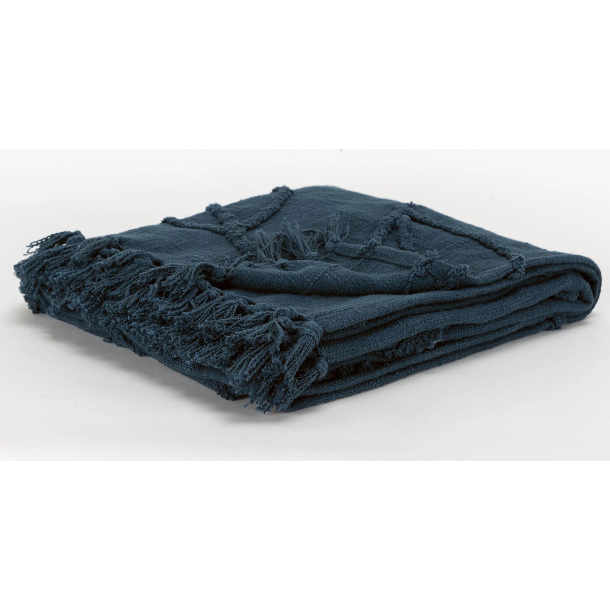 Silverdale Throw by HedgeApple Essentials. Made from woven textured cotton in a modern style.