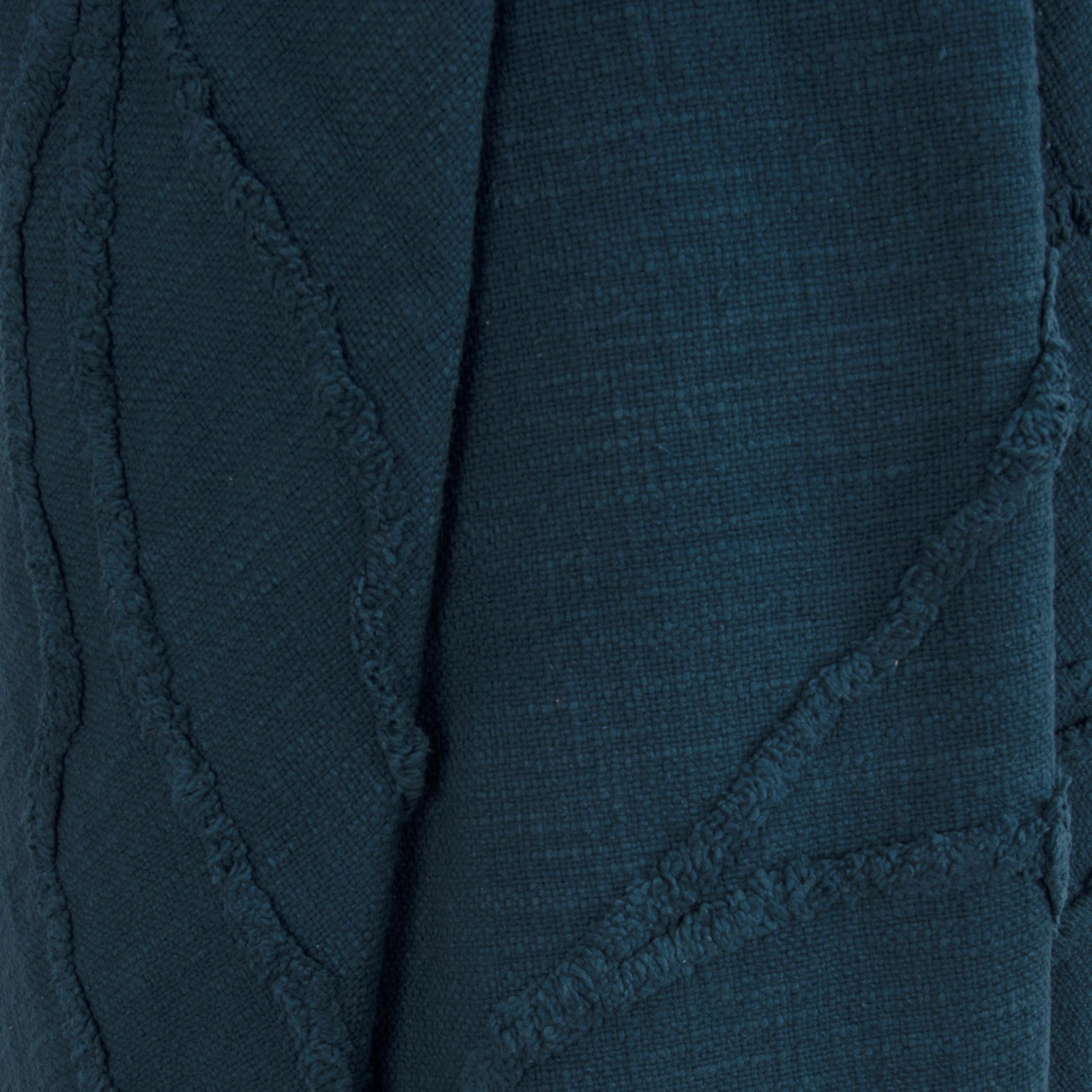 Silverdale Throw by HedgeApple Essentials. Made from woven textured cotton in a modern style.