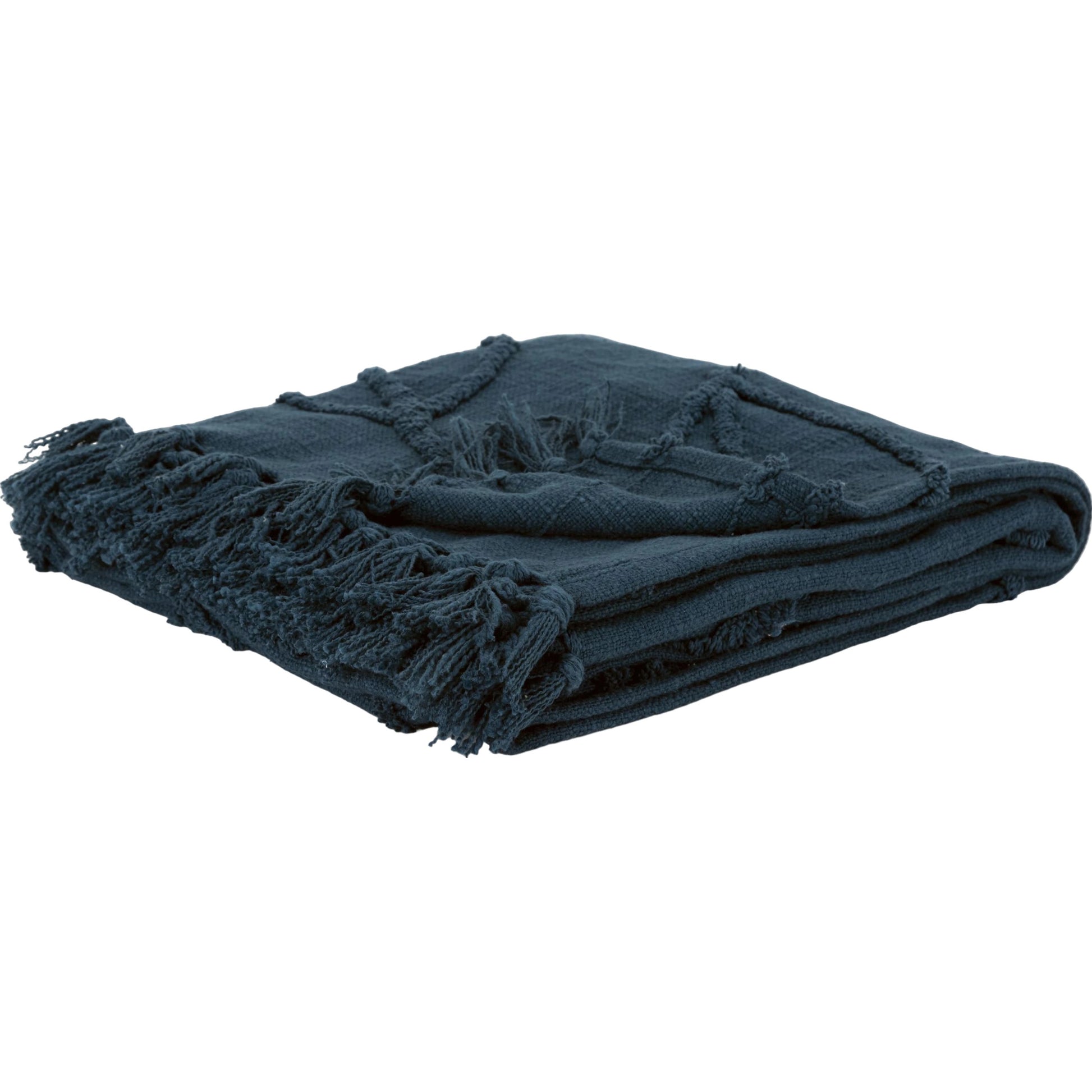 Silverdale Throw by HedgeApple Essentials. Made from woven textured cotton in a modern style.