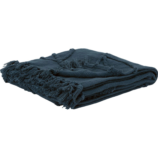 Silverdale Throw by HedgeApple Essentials. Made from woven textured cotton in a modern style.