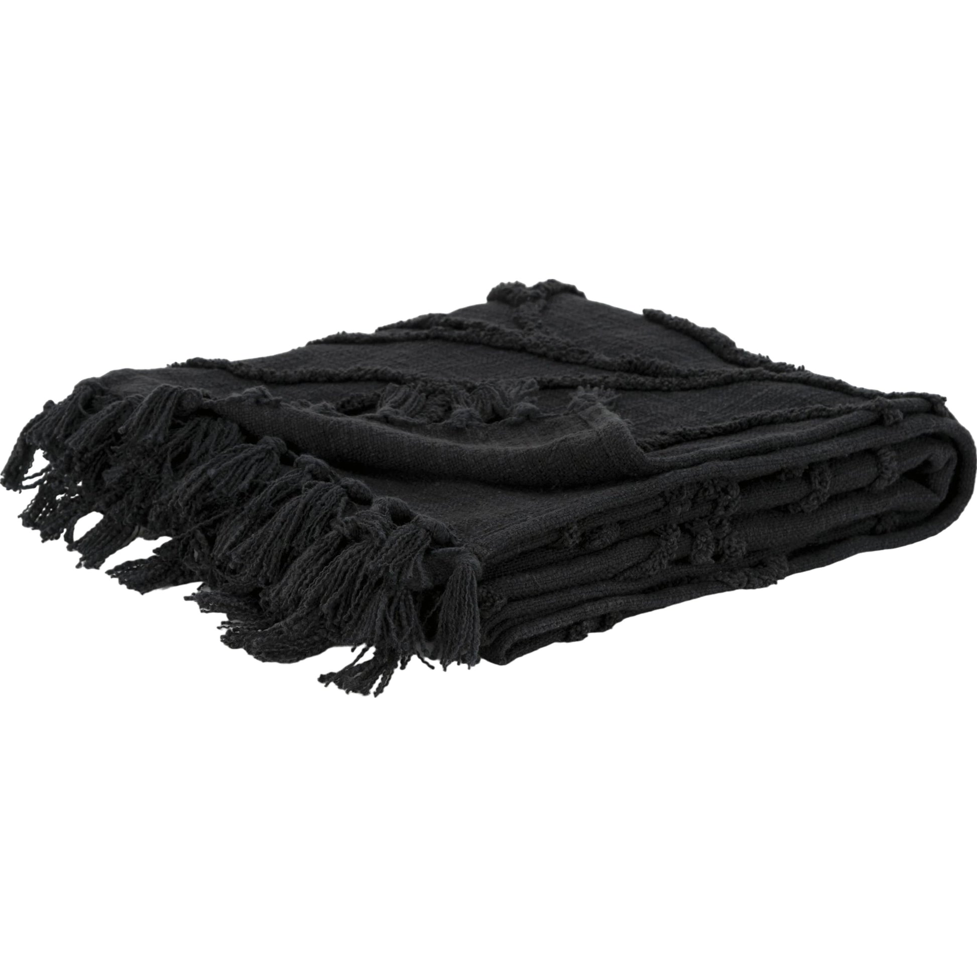 Silverdale Throw by HedgeApple Essentials. Made from woven textured cotton in a modern style.