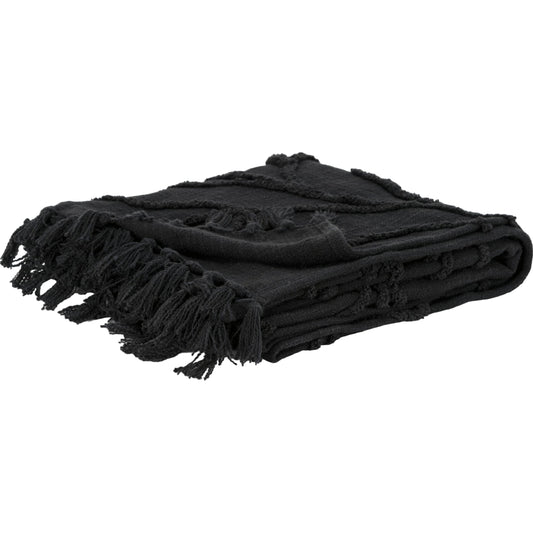 Silverdale Throw by HedgeApple Essentials. Made from woven textured cotton in a modern style.