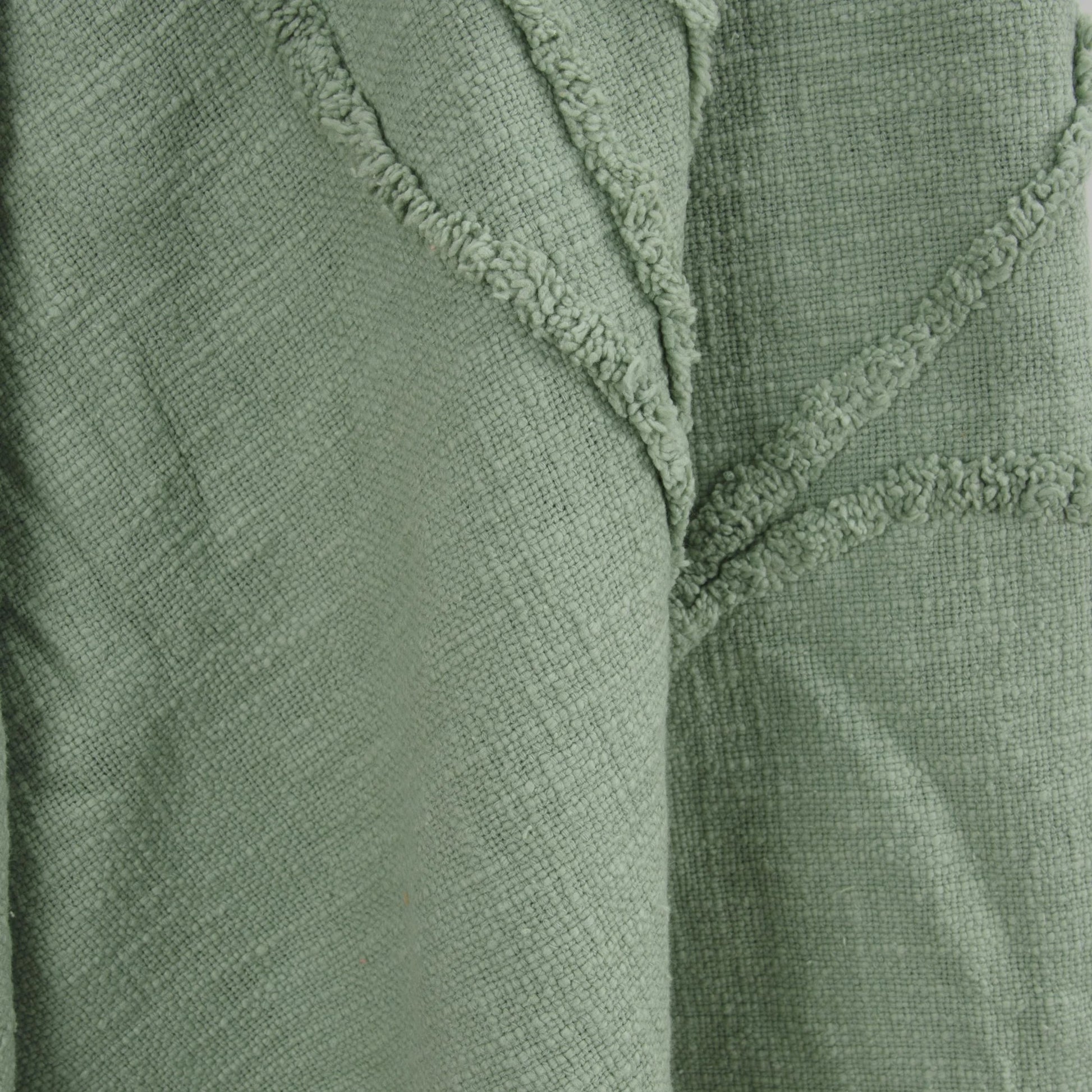 Silverdale Throw by HedgeApple Essentials. Made from woven textured cotton in a modern style.