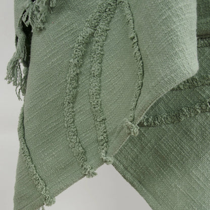 Silverdale Throw by HedgeApple Essentials. Made from woven textured cotton in a modern style.