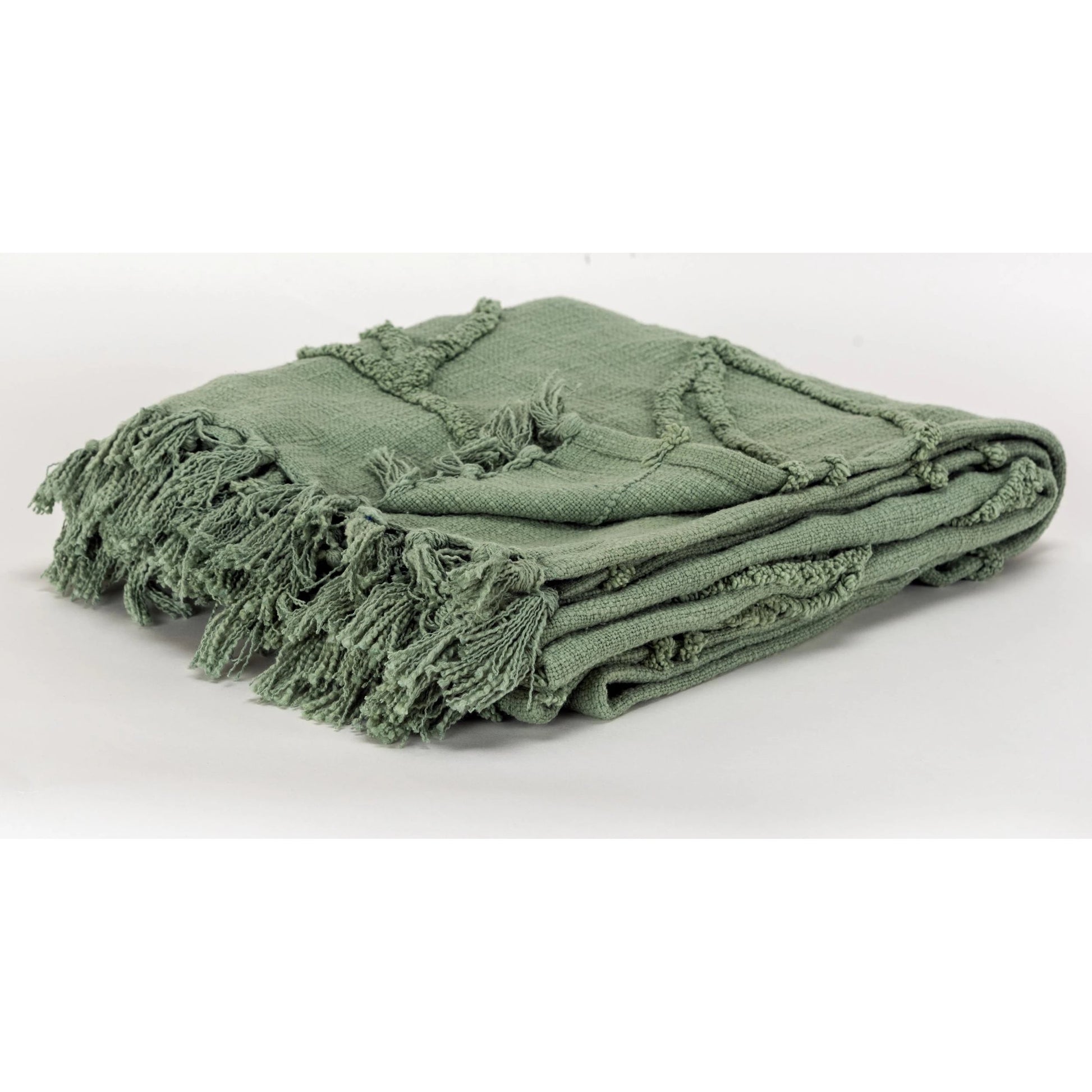 Silverdale Throw by HedgeApple Essentials. Made from woven textured cotton in a modern style.