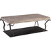 Atlas Coffee Table by Phillips Collection in gray stone. Made from wood, chamcha in a eclectic & global style.