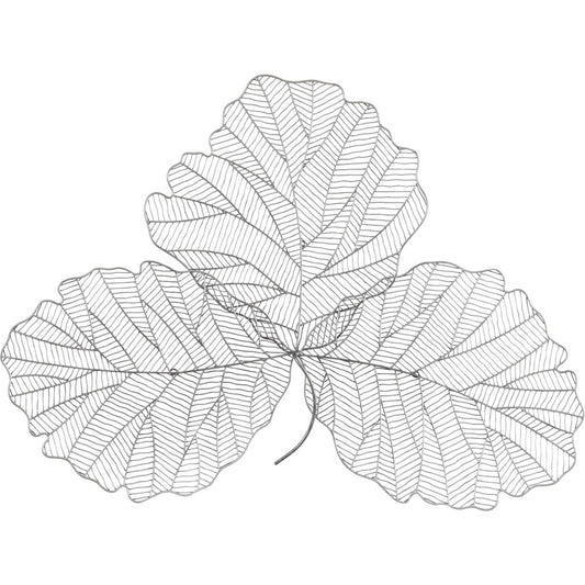 Tri Leaf Wall Art by Phillips Collection. Made from metal in a eclectic & global style.