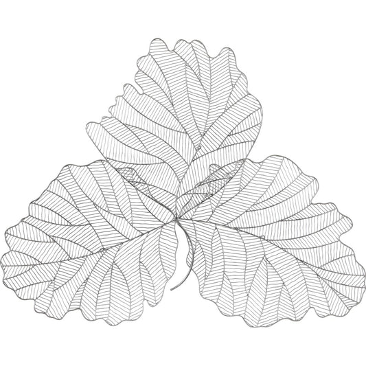 Tri Leaf Wall Art by Phillips Collection. Made from metal in a eclectic & global style.
