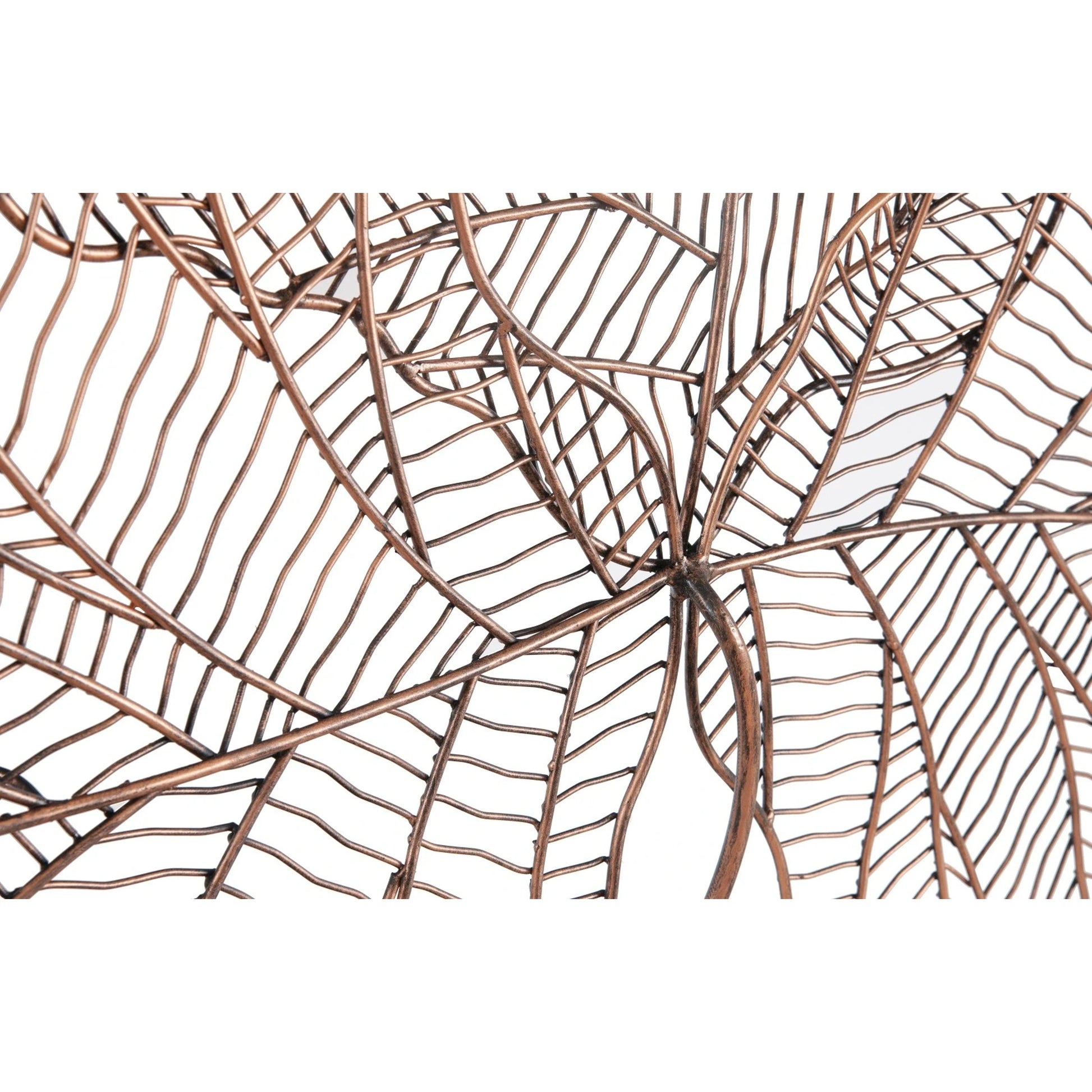 Tri Leaf Wall Art by Phillips Collection. Made from metal in a eclectic & global style.