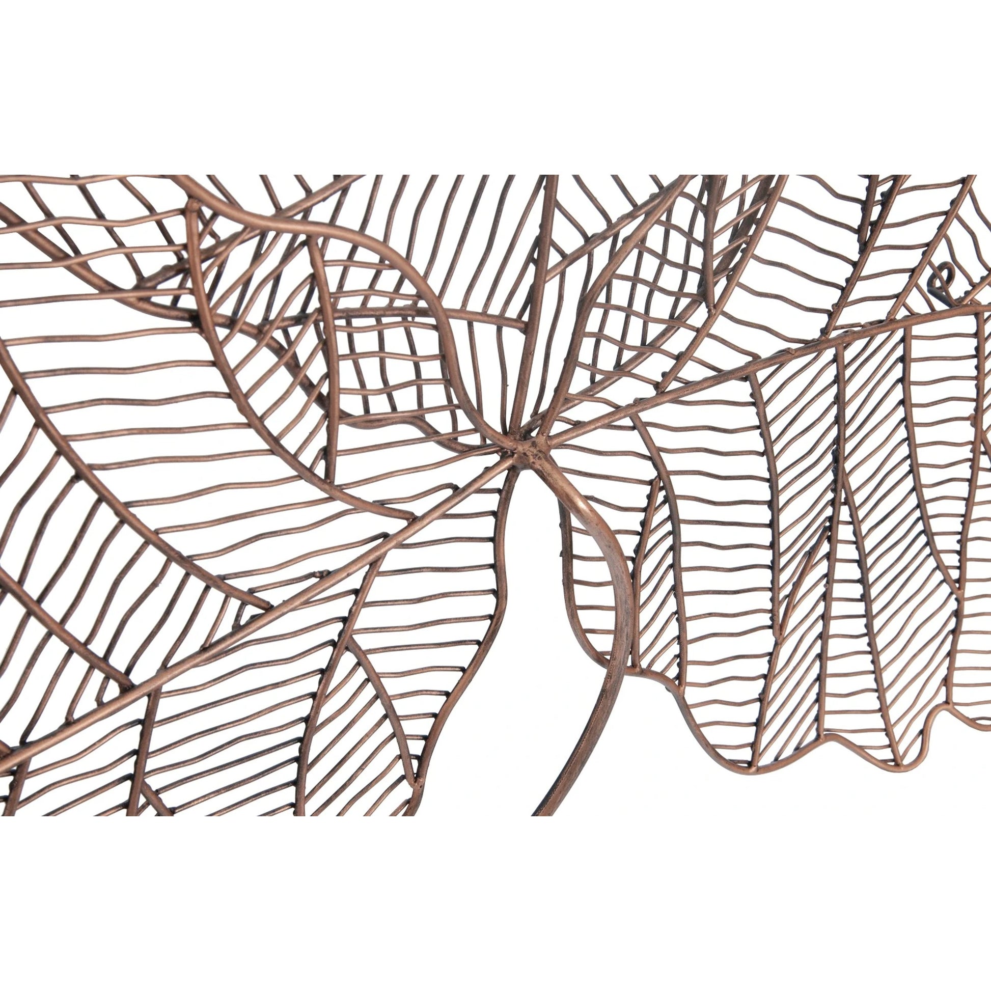 Tri Leaf Wall Art by Phillips Collection. Made from metal in a eclectic & global style.