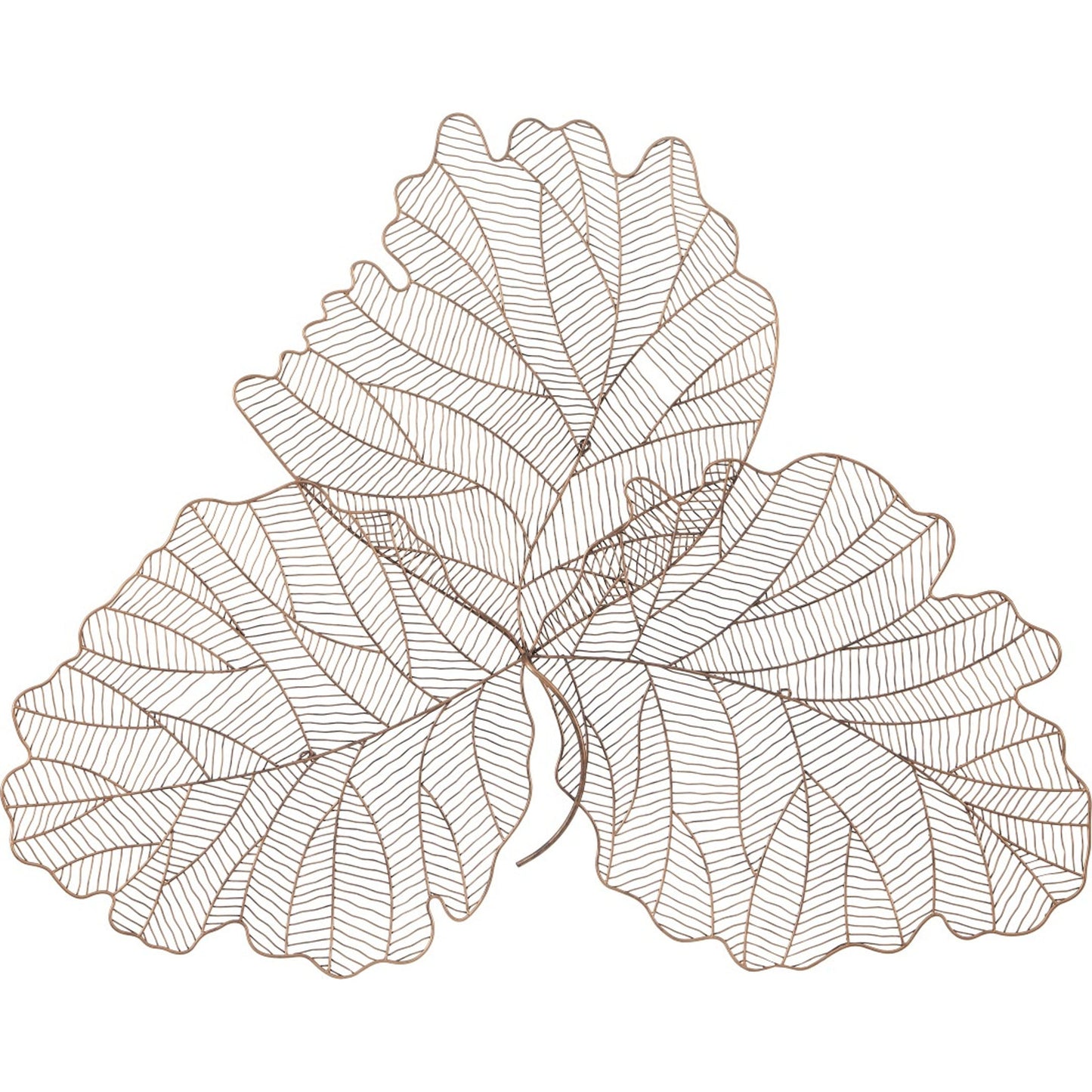 005 SR-939678 | Primary Silo | Tri Leaf Wall Art by Phillips Collection. Made from metal in a eclectic & global style.