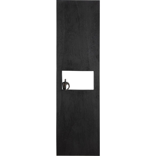 Atlas Posing Figure Wall Decor by Phillips Collection in black. Made from wood, metal in a eclectic & global style.