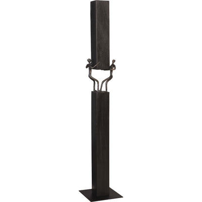Atlas Balancing Sculpture by Phillips Collection in black. Made from wood, metal in a eclectic & global style.