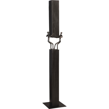 Atlas Balancing Sculpture by Phillips Collection in black. Made from wood, metal in a eclectic & global style.