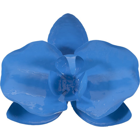 Orchid Flower Wall Decor by Phillips Collection in powder coat. Made from metal in a eclectic & global style.