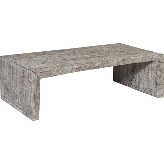 Waterfall Coffee Table by Phillips Collection in gray stone. Made from unique in a eclectic & global style.