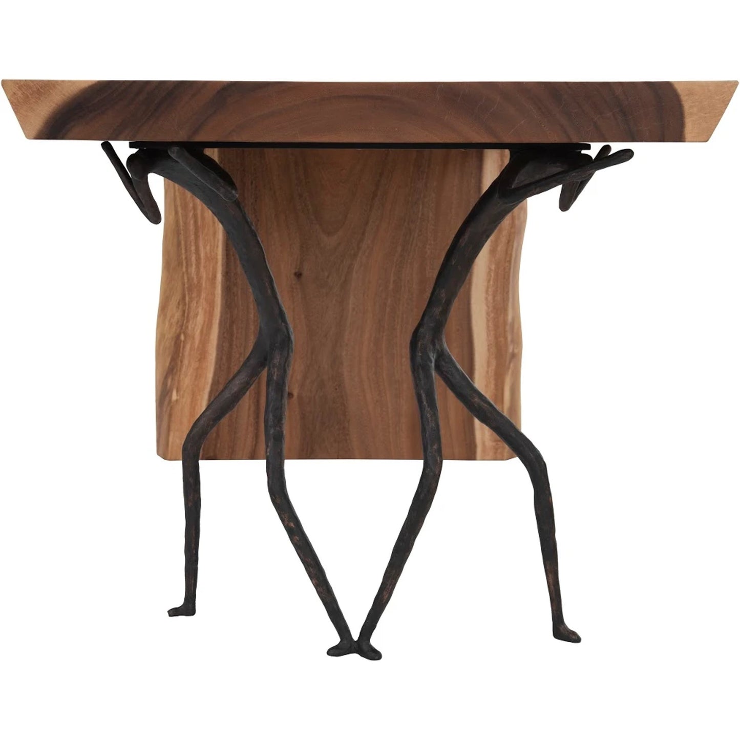 002 SI-1786280 | Additional Silo | Austin Atlas Desk by Phillips Collection in black, brown. Made from wood, chamcha wood, metal in a eclectic & global style.