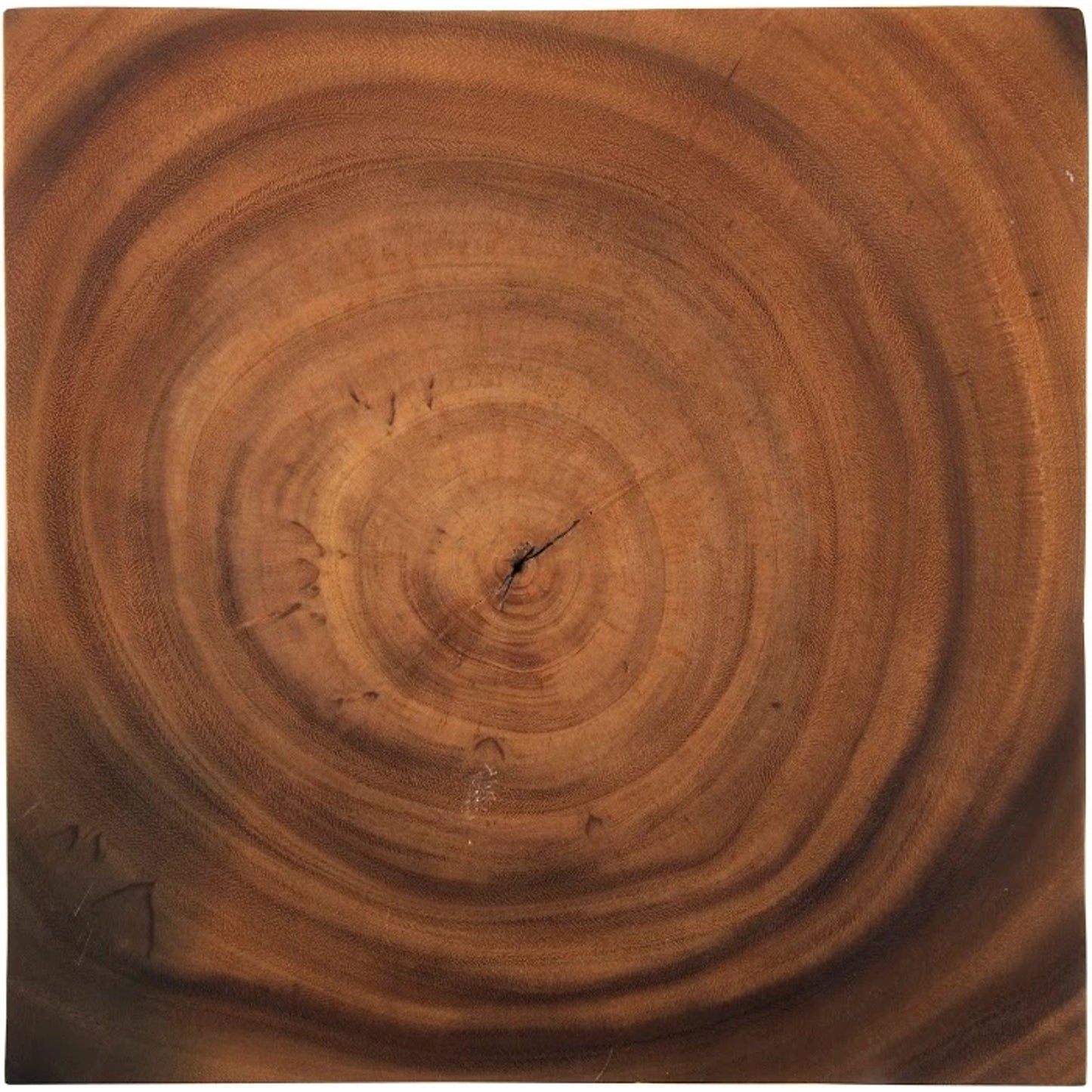 004 SI-1944889 | Additional Silo | Inverted Pyramid Side Table by Phillips Collection. Made from wood, chamcha wood, metal, iron in a rustic style.