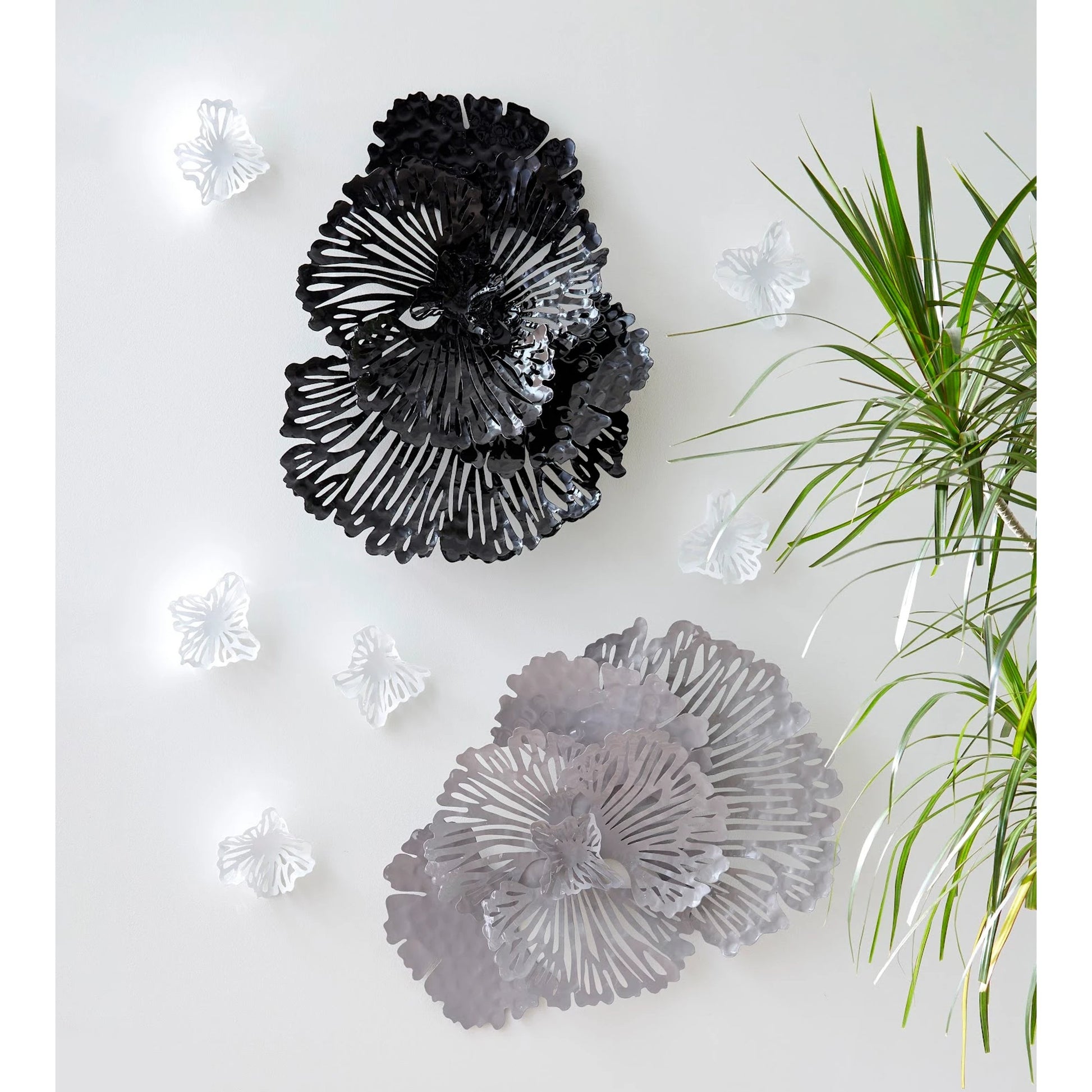 Flower Wall Art by Phillips Collection. Made from metal in a eclectic & global style.