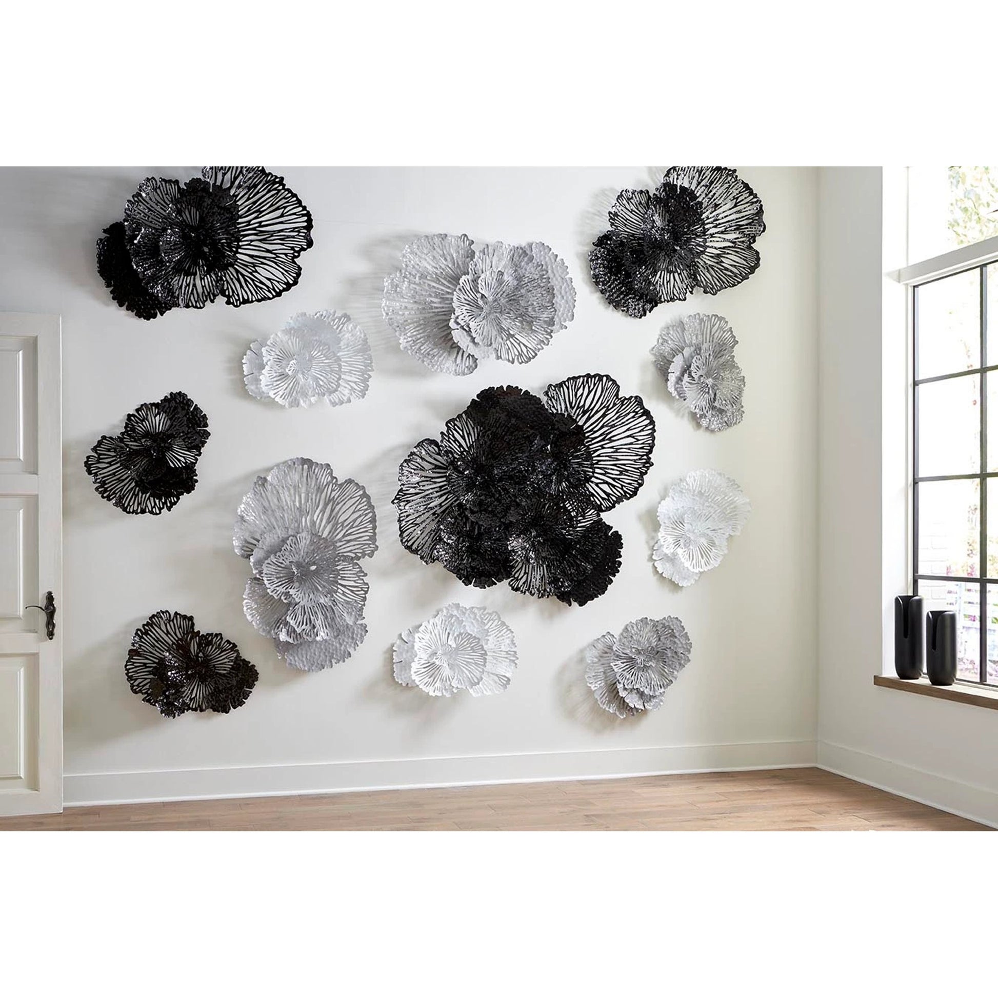 Flower Wall Art by Phillips Collection. Made from metal in a eclectic & global style.