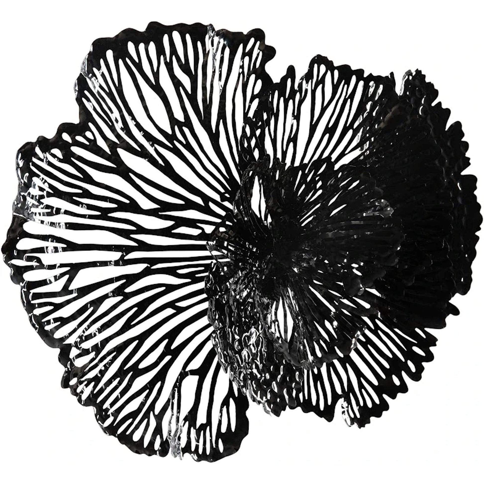 Flower Wall Art by Phillips Collection. Made from metal in a eclectic & global style.