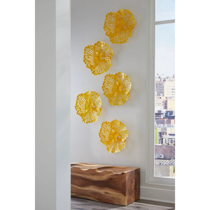 Flower Wall Art by Phillips Collection. Made from metal in a eclectic & global style.