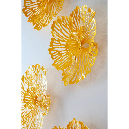 Flower Wall Art by Phillips Collection. Made from metal in a eclectic & global style.