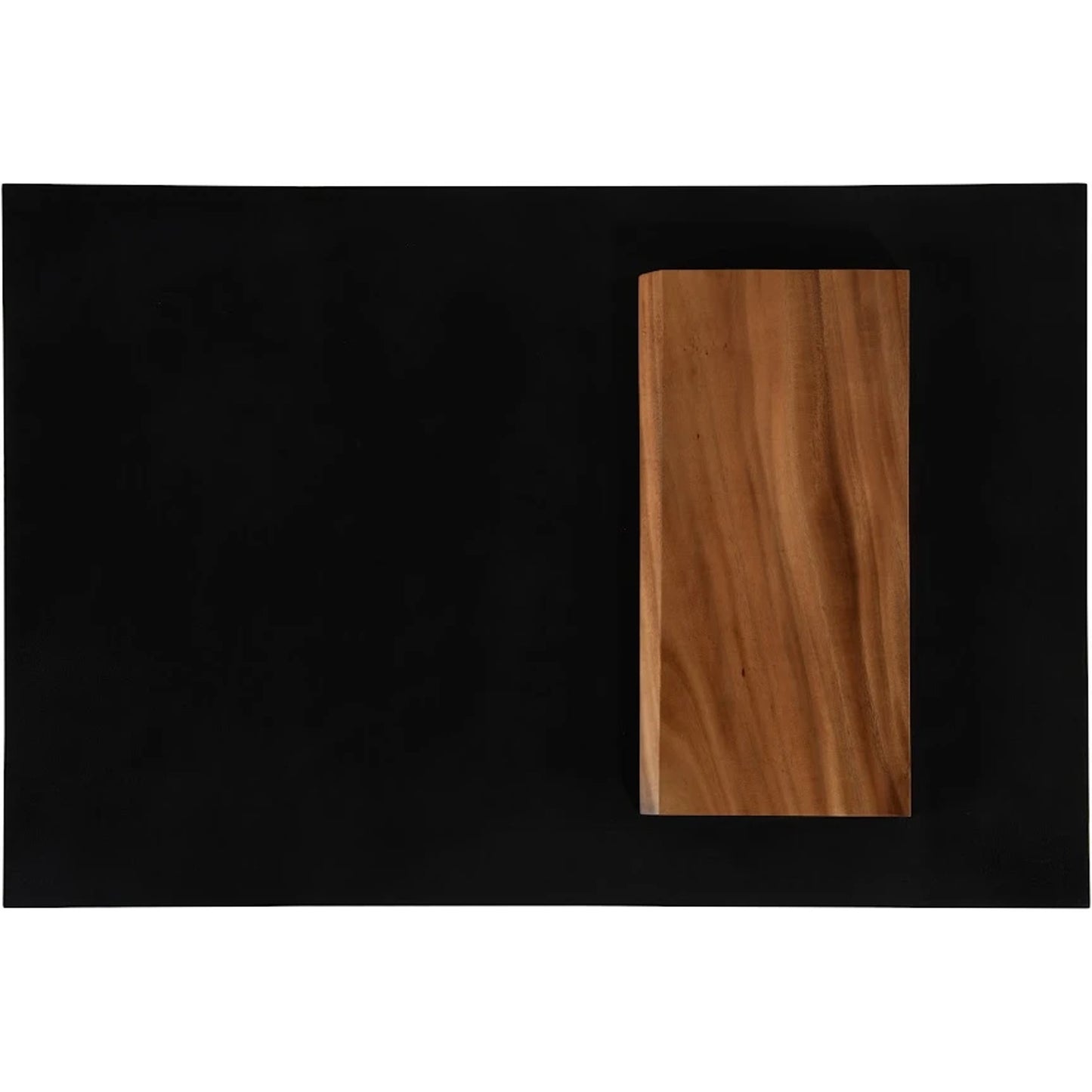 002 SI-2138231 | Additional Silo | Slant Coffee Table by Phillips Collection in natural, black. Made from wood, chamcha wood, metal, iron in a modern style.