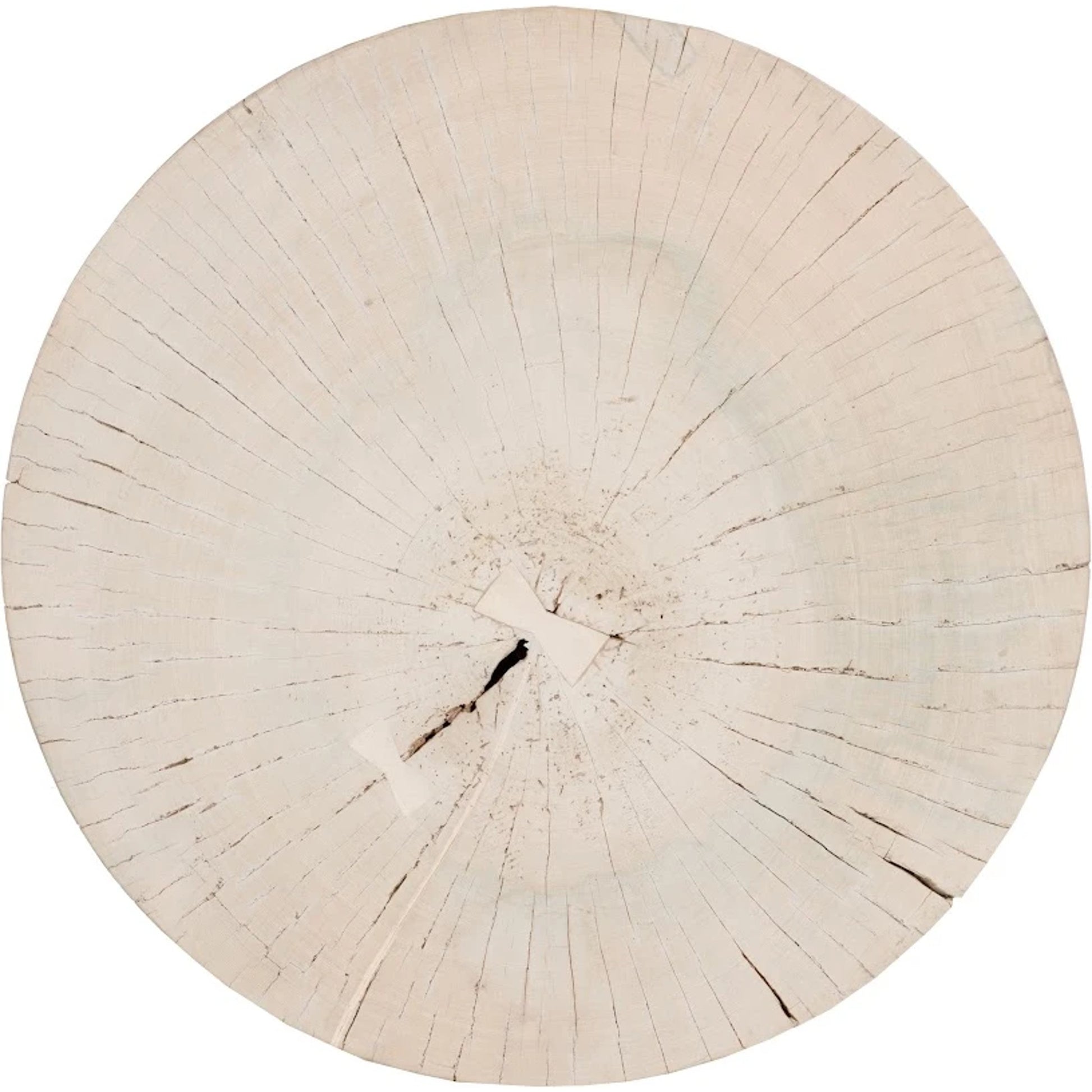 Core Coffee Table by Phillips Collection in natural bleached grain. Made from wood, teak in a modern style.