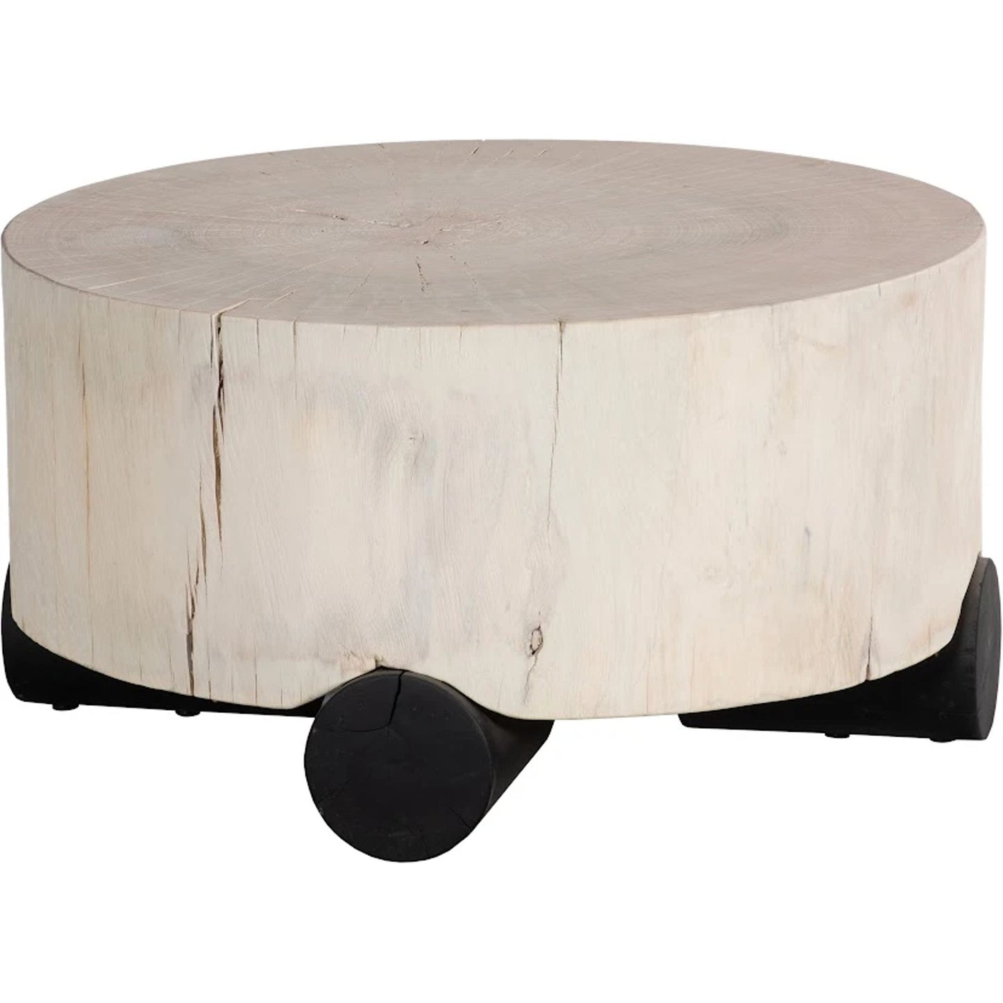 001 SI-2138194 | Primary Silo | Core Coffee Table by Phillips Collection in natural bleached grain. Made from wood, teak in a modern style.