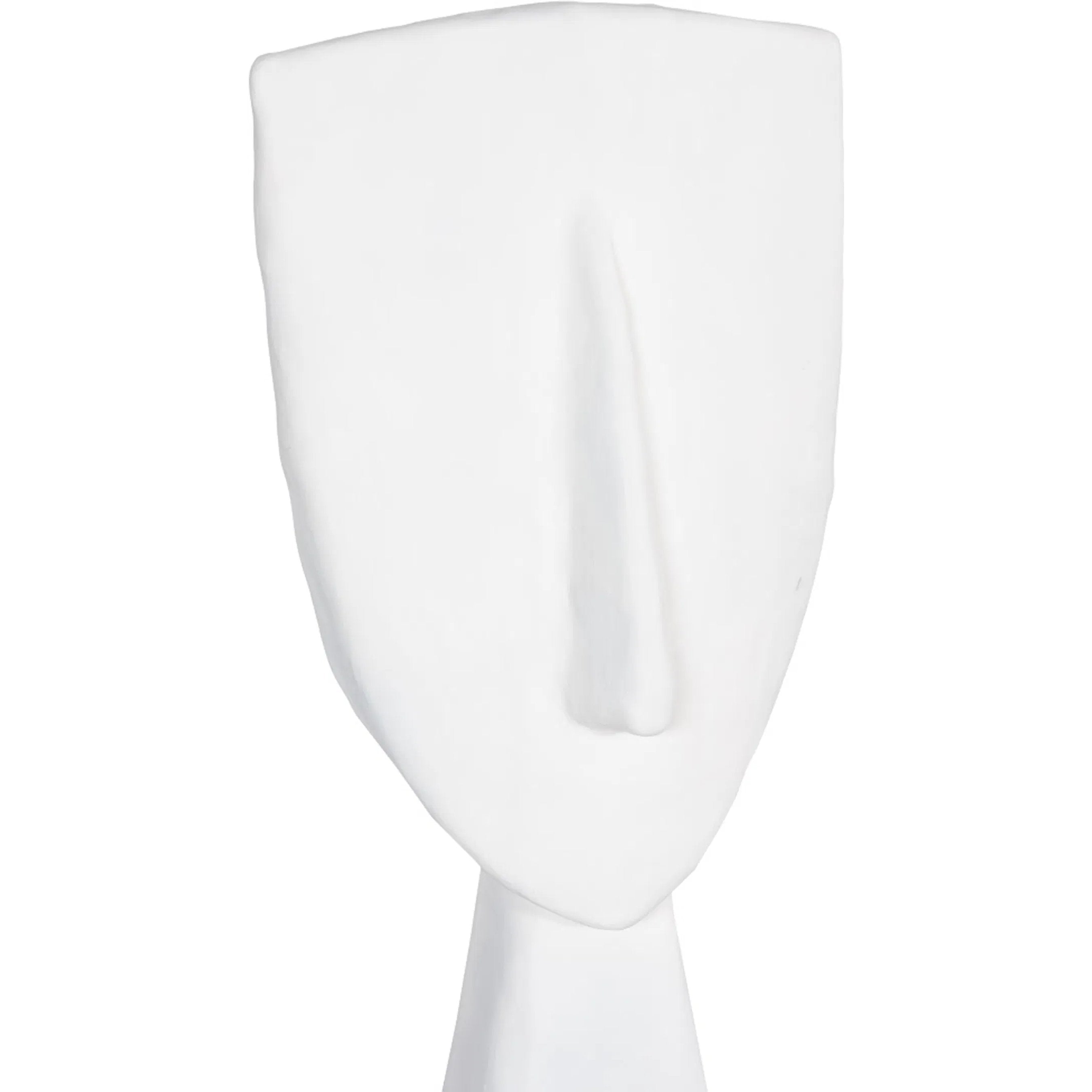 Phillips Collection Cycladic Head Sculpture, Classic, White, Medium ...